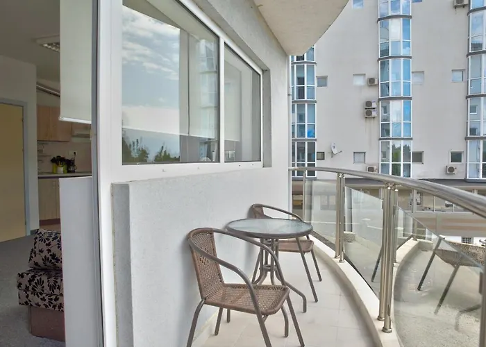 Apartament евксиновград, една спалня - безплатен паркинг,